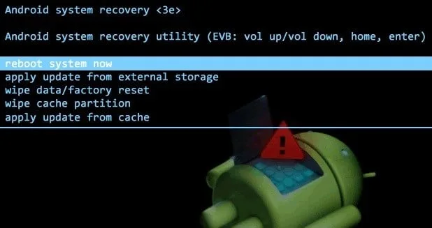 How To Boot In Android Recovery Mode WUD65F8856S