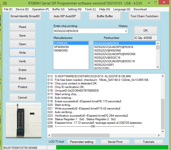 RT809H AND RT809F NEW UPDATE SOFTWARE DOWNLOAD