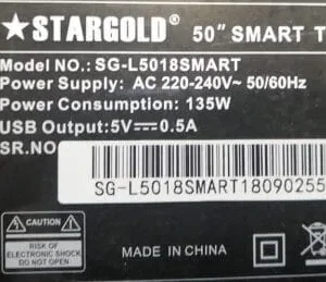 STARGOLD SG-L5018SMART-TP.HV530.PC821-768M-8G