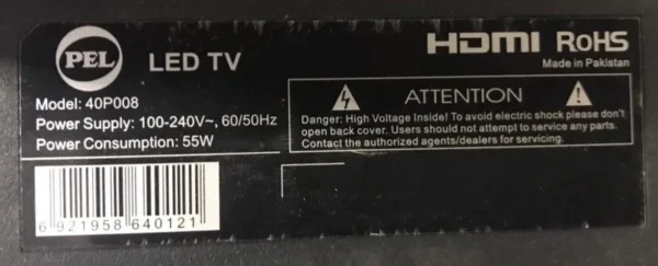 MSD6A358M2C1 40p008 PEL SMART TV FIRMWARE