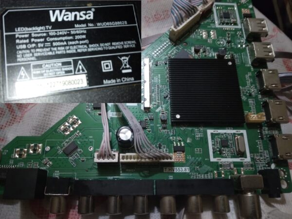 Wansa 65 inch WUD65G8862S Firmware Software