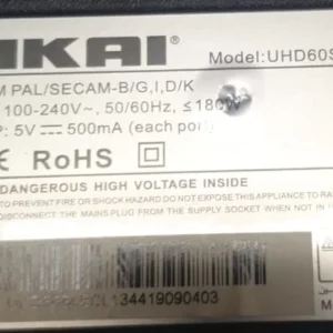 Nikai UHD60SLED T.HV553.81 Firmware Software