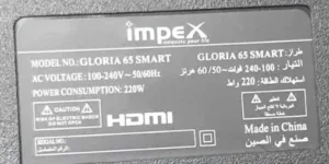 Gloria Smart LED TV Gloria 65 smart TP.SK708D.PC821