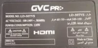 GVC Pro LD-50TVS Smart tv Firmware Software