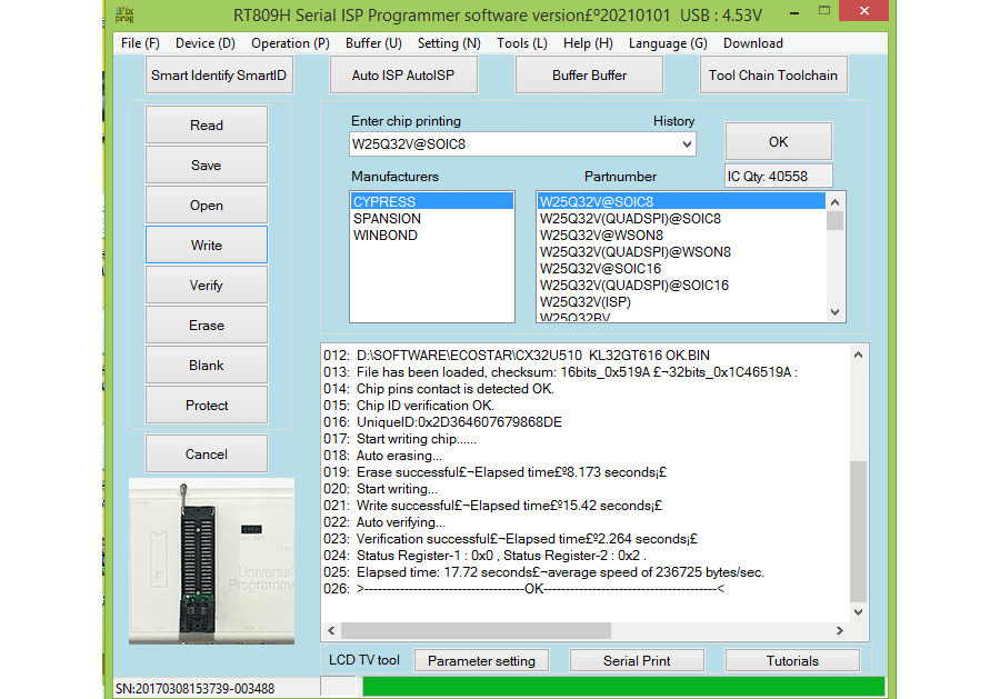 RT809H AND RT809F NEW UPDATE SOFTWARE
